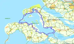 Route in Zeeland