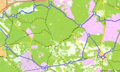 Route in Gelderland