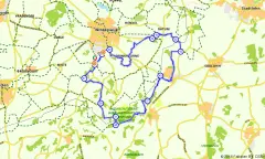 Route in Gelderland