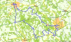 Route in Overijssel