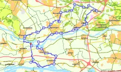 Route in Gelderland