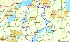 Route in Noord-Holland