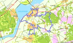 Route in Gelderland