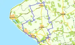 Zoutelande route