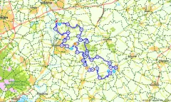 Route in Gelderland