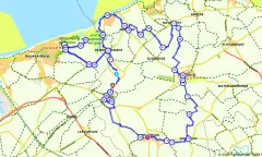 Route in Zeeland