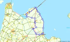 Route in Noord-Holland