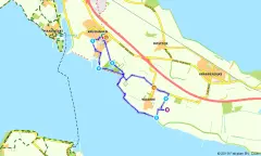 Route in Zeeland