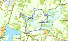 Route in Noord-Holland