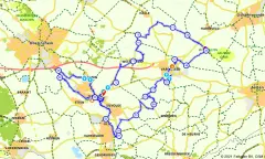 Route in Gelderland