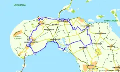 Route in Zeeland