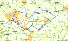 Route in Gelderland