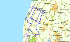 Route in Noord-Holland