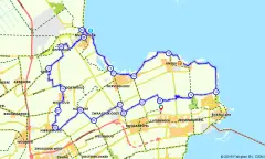 Route in Noord-Holland