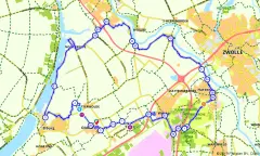 Route in Gelderland