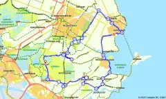 Route in Noord-Holland