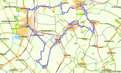 Route in Groningen