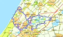 Bollenstreek fietsroute