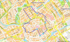 Route Groningen