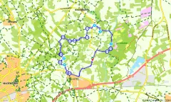 Route in Overijssel