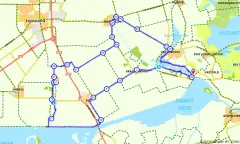 Route in Overijssel