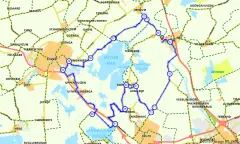 Route in Friesland