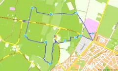 Route in Gelderland