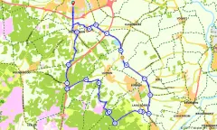 Route in Gelderland