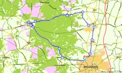 Route in Gelderland