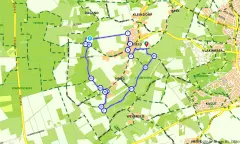 Route in Limburg