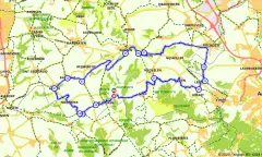 Route in Limburg