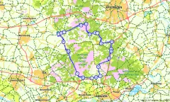 Route in Gelderland