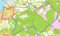 Route in Gelderland