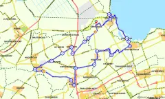 Route in Noord-Holland