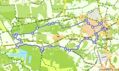 Route in Limburg