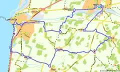 Route in Friesland