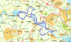 Route in Gelderland