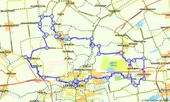 Route in Friesland