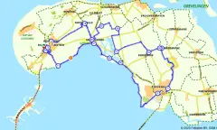 Route in Zeeland