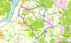 Route in Gelderland