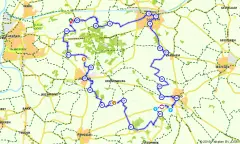 Route in Gelderland