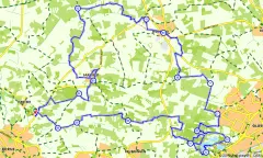 Route in Overijssel