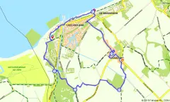 Route in Zeeland