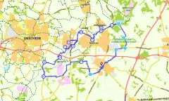 Route in het buitenland