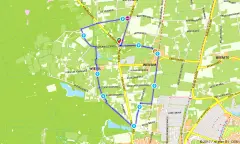 Route in Gelderland