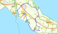 Route in Zeeland