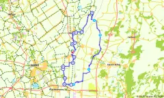 Route in Drenthe