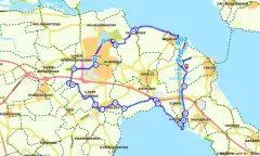 Route in Zeeland