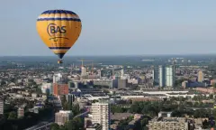 Ballonvaart over de stad