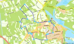 Route in Gelderland